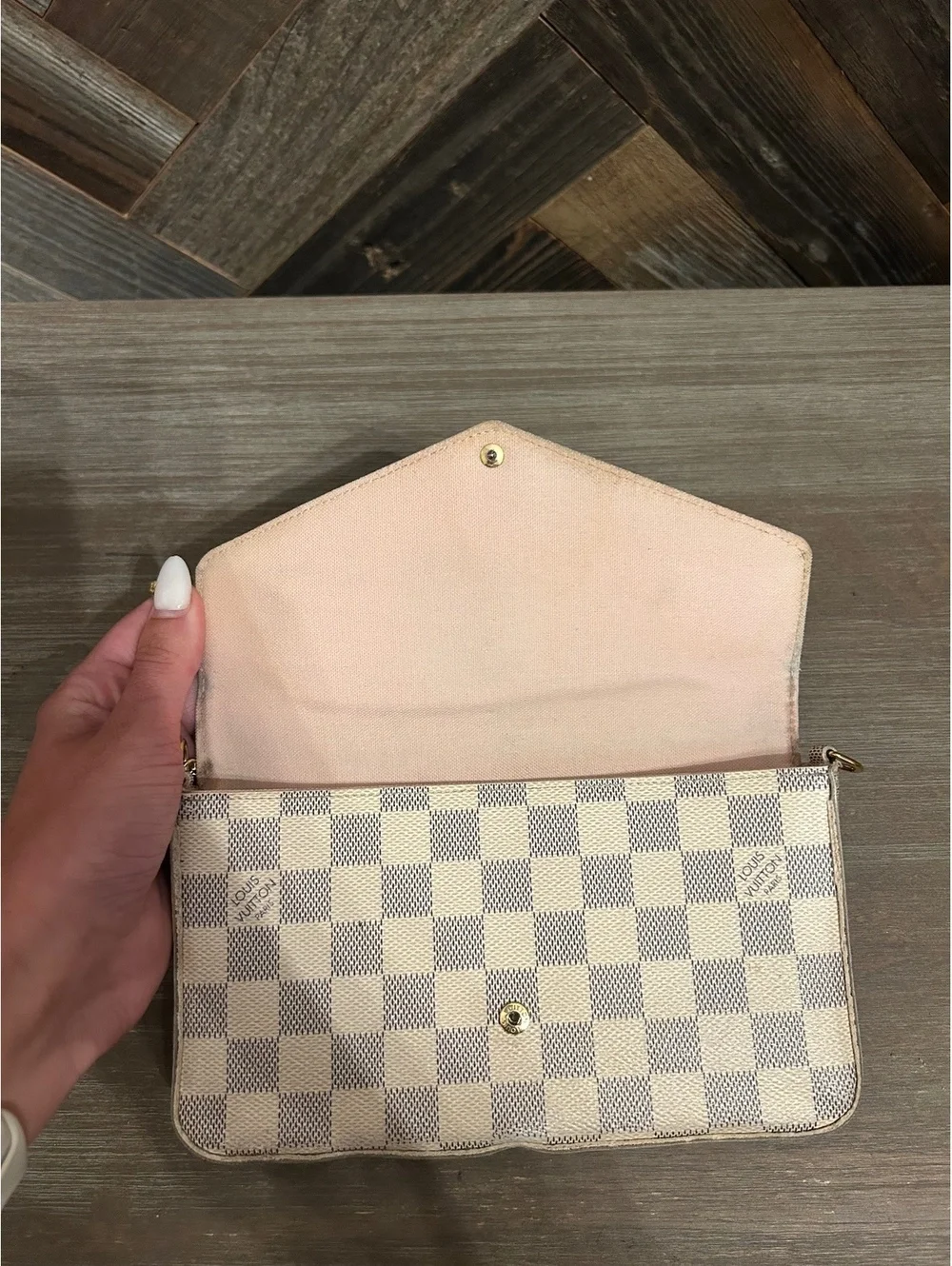 Louis Vuitton Damier Azur Pochette Felicie